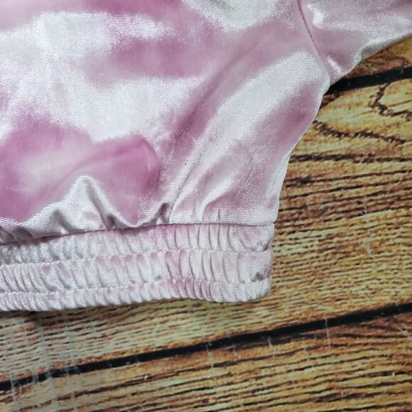 Nike Infant Pink Velour Hoodie - Picture 6 of 6